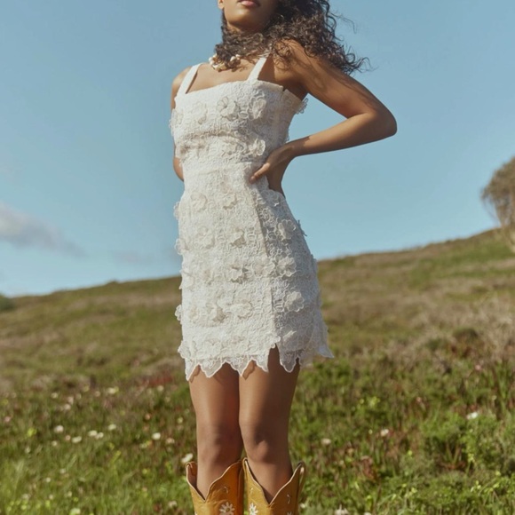 Eddy Avery Lace Mini Dress - Picture 3 of 8